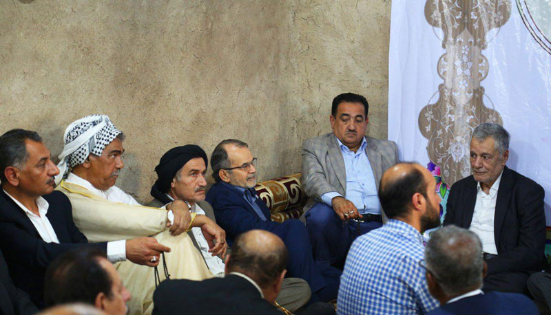 نشست مدیرعامل سازمان منطقه آزاداروند با بزرگان وسران طوایف غیور عرب