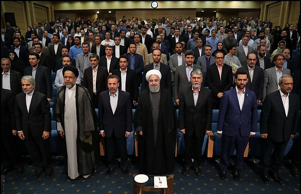 گزارش تصویری / دکتر روحانی در دیدار صمیمی با اصحاب رسانه