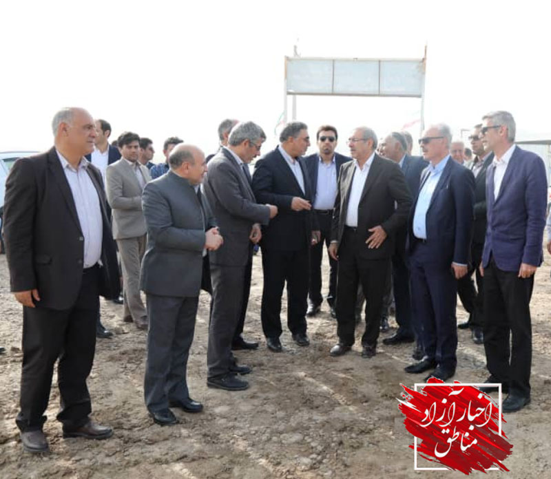 کلنگ‌زنی و افتتاح پروژه‌ها در مرکز خداآفرین منطقه آزاد ارس
