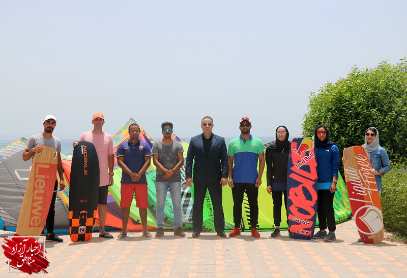 نخستین مرحله اردوی آموزشی کایت‌بردینگ جامعه سیلینگ خلیج‌فارس در قشم
