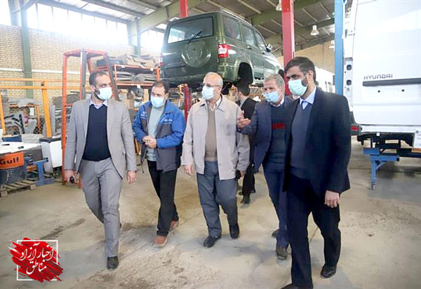 بازدید مشاور رئیس‌جمهور از واحدهای تولیدی فعال در منطقه ویژه اقتصادی سلفچگان