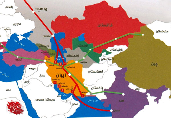 گسترش شبکه ترانزیتی ایران با محوریت مناطق آزاد و ویژه اقتصادی