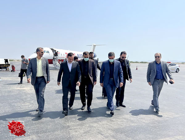 سفر مشاور رئیس‌جمهور و دبیر شورایعالی مناطق آزاد و ویژه اقتصادی به قشم