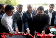 افتتاح پروژه شبکه آبرسانی روستای تیس در منطقه آزاد چابهار