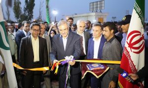 گزارش تصویری مراسم افتتاح برجهای سرو چهارم و پنجم دهکده ساحلی کیش با حضور دبیر شورایعالی مناطق آزاد و ویژه اقتصادی