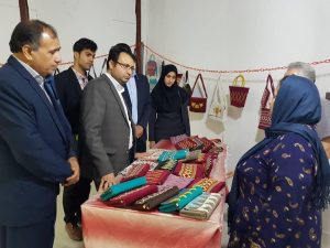 افتتاح نمایشگاه موقت صنایع‌دستی و غذاهای سنتی شهرستان قشم