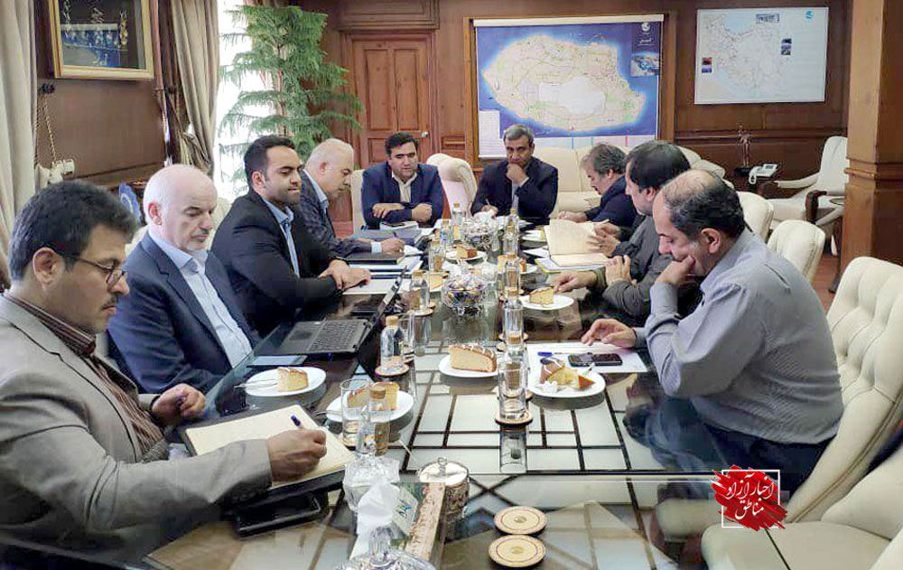 سفر معاون فرهنگی دبیرخانه شورایعالی مناطق آزاد کشور به جزیره کیش