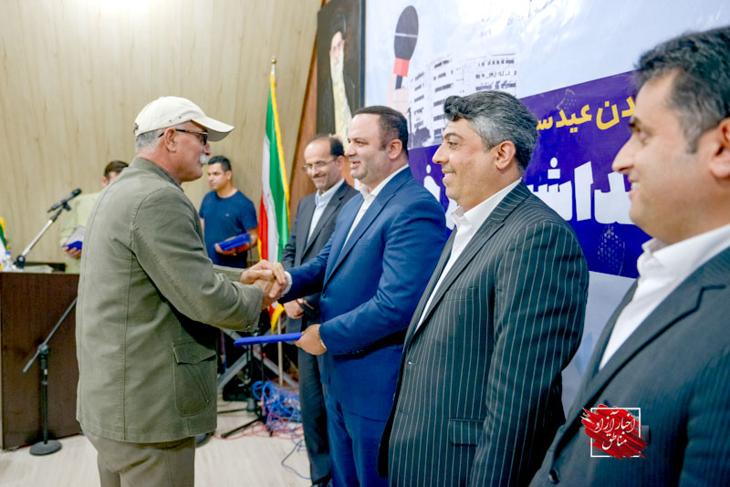برگزاری آیین نکوداشت روز خبرنگار در منطقه آزاد انزلی