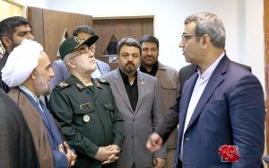 بازدید مدیرعامل سازمان منطقه آزاد کیش از پردیس دانشگاه صنعتی شریف کیش