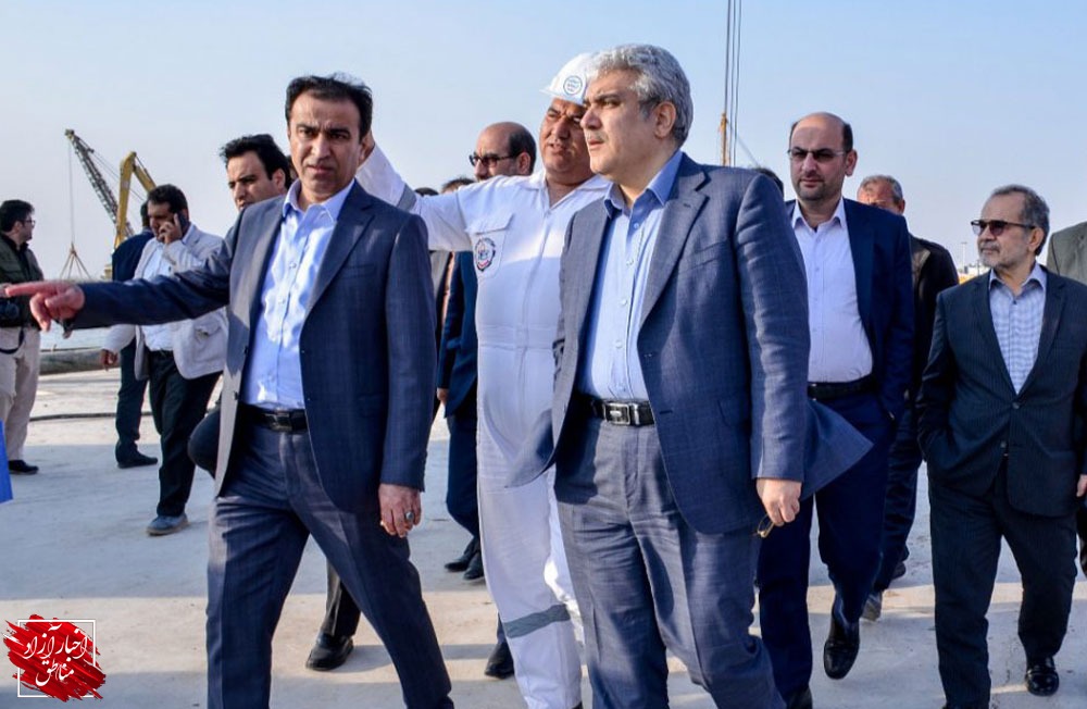 بازدید معاون علمی و فناوری رئیس‌جمهور از منطقه آزاد اروند