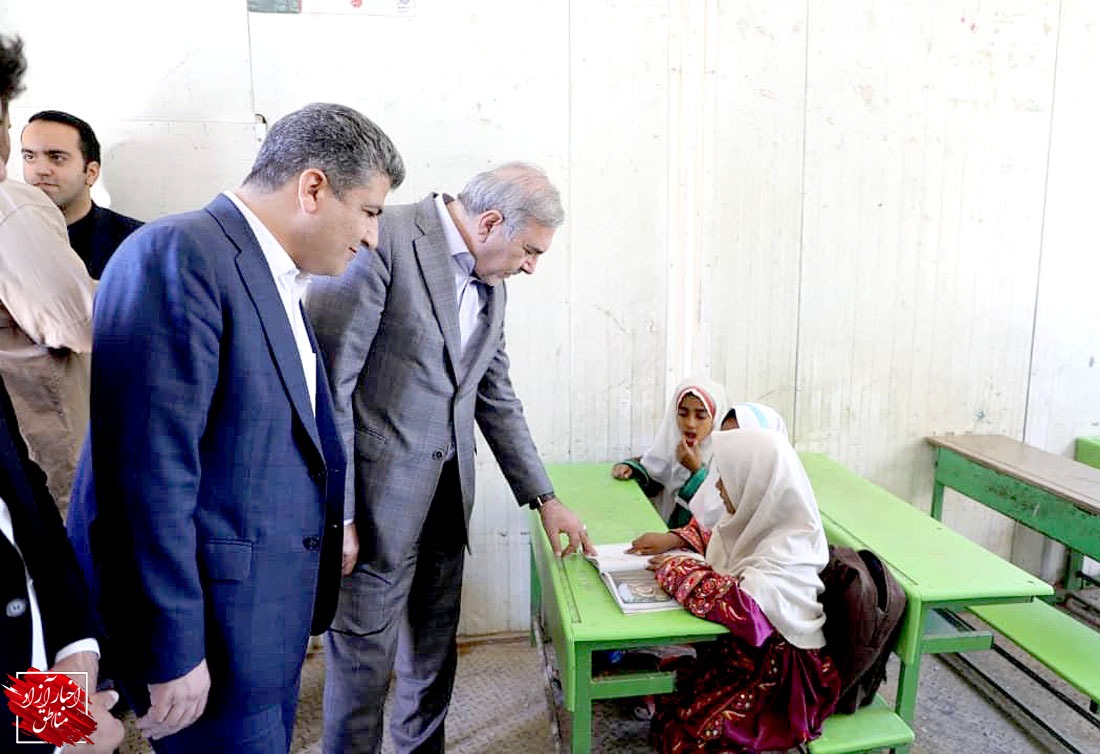 تعهد سازمان منطقه آزاد چابهار به بازسازی ۲۸۶مدرسه و مرکز آموزشی در نقاط سیل‌زده همجوار