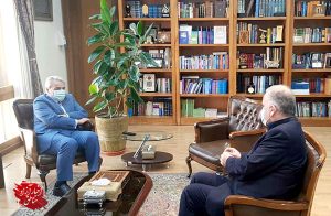 دیدار مدیرعامل سازمان منطقه آزاد انزلی با رئیس سازمان برنامه و بودجه کشور