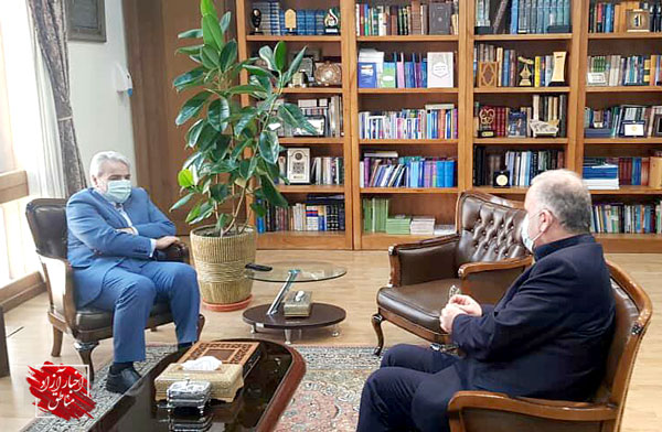 دیدار مدیرعامل سازمان منطقه آزاد انزلی با رئیس سازمان برنامه و بودجه کشور