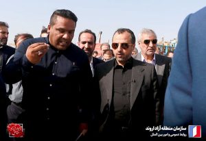 بازدید وزیر امور اقتصادی و دارایی از گمرکات اروندکنار و چوئبده