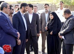 بازدید میدانی سعید محمد نماینده ویژه رئیس‌جمهور در سفر استانی به آذربایجان‌شرقی از پروژه‌های جلفا