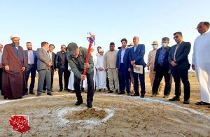 کلنگ‌ آغاز نهضت مسکن ملی در غربی‌ترین نقطه جزیره قشم به زمین زده شد