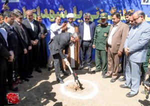 کلنگ احداث پل جدید خرمشهر به زمین زده شد